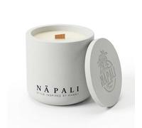 NA PALI Handcrafted Hawaiian Scented Candle with Crackling Wick | Nāulu Citrus Breeze | Eucalyptus, Bergamot & Lemon