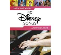 NA - Really Easy Piano 40 Disney Songs - New Book - Q245z