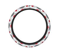Na Retro Atomic Er Jahre Mid Century Vintage 15 Inch Universal Car Steering Wheel Cover Elastic Non-slip Steering Wheel Cover