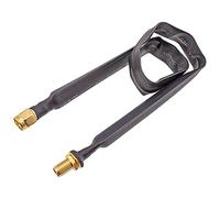 NA RP-SMA Male to RP-SMA Female Flat Coaxial Cable RP-SMA Extension Cable 25cm