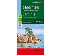 NA - Sardinia - Cagliari Roadmap 1 150.000 - New Sheet map - M245z