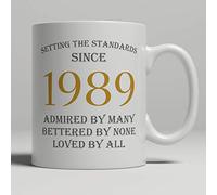 NA Setting standards, 30th Birthday mug, 30th birthday idea, born 1989 birthday, 30th birthday gift, 30 years old, Happy Birthday