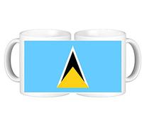 NA St Lucia Ceramic Coffee Mug in Smash Proof Box