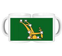 NA Starry Plough Ireland Green Ceramic Coffee Mug in Smash Proof Box