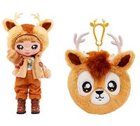 Na Surprise Cozy - DONNIE RANGER - Soft Plush Doll Inspired With Brown Hair, Hat, Outfit, and Fur Clip Bag - Collector's - Gift for Children 5+