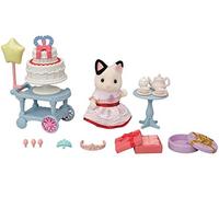 Sylvanian Families Party Time Playset - Tuxedo Cat Girl