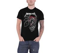 Spider Dead Band Logo T Shirt metallica Black L