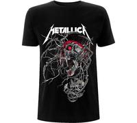 Spider Dead Band Logo T Shirt metallica Black M