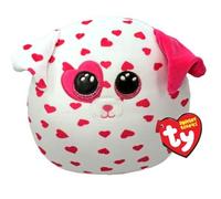 Ty Squishaboo Valentines Beau Dog 10" Plush
