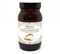 Na’vi Organics Panax Ginseng Powder 90g | Wild-Harvested Full-Spectrum 10:1 Panax Ginseng Root Extract for Adults | Supports Energy, Endurance, Mental Clarity & Focus