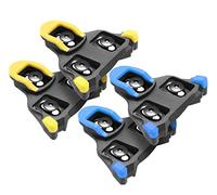 NAACOO Bike Cleats -Compatible with Shimano SPD-SL Pedals/SM-SH10 SH11 SH12 Cleats, Indoor Outdoor Peleton Spin Cycling Pedals Shoes Cleat & Road Bicycle Clips