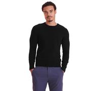 NAADAM Men's The Original Cashmere Crewneck Sweater, Black, S