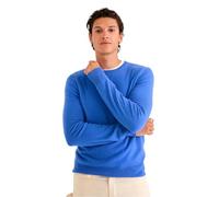 NAADAM Men's The Original Cashmere Crewneck Sweater, Cobalt, Large