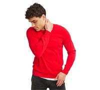 NAADAM Men's The Original Cashmere Crewneck Sweater Pullover, Firecracker Red, S