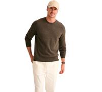 NAADAM Men's The Original Cashmere Crewneck Sweater Pullover, Olive, S
