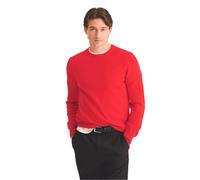 NAADAM Men's The Original Cashmere Crewneck Sweater, Tomato Red, Large