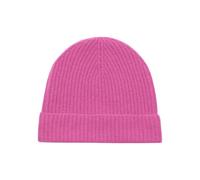 NAADAM Women's Signature Cashmere Ribbed Beanie Hat Pink