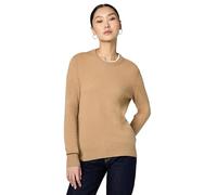 NAADAM Women's The Original Cashmere Crewneck Sweater, Camel, M
