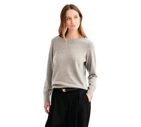 NAADAM Women's The Original Cashmere Crewneck Sweater, Cement, XXL