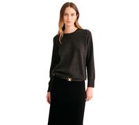 NAADAM Women's The Original Cashmere Crewneck Sweater Clothing, Smoke, Small
