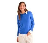 NAADAM Women's The Original Cashmere Crewneck Sweater, Cobalt, M