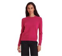 NAADAM Women's The Original Cashmere Crewneck Sweater, Magenta, L