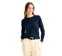 NAADAM Women's The Original Cashmere Crewneck Sweater, Navy, XXL