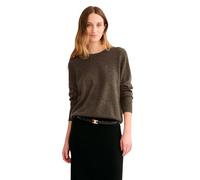 NAADAM Women's The Original Cashmere Crewneck Sweater, Olive, Small