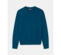 NAADAM Women's The Original Cashmere Crewneck Sweater, Peacock Blue, Small