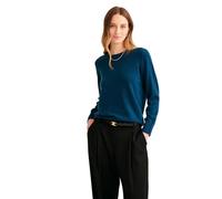NAADAM Women's The Original Cashmere Crewneck Sweater, Peacock Blue, XL