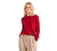 NAADAM Women's The Original Cashmere Crewneck Sweater, Red, Small