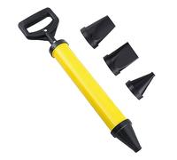 Naapesi Cement Caulking Gun, Professional Mortar Grouting Pump, Cement Caulking Pump, Mortar Pointing with 4 Nozzle, Multifunction Caulking Grouting Gun Applicator Tool for Cement Lime