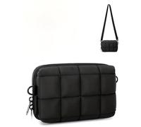 Naapesi Digital Camera Case, Lightweight Waterproof Crossbody Camera Bag, Small Protective Camera Pouch Compatible with Canon PowerShot/Sony RX100/GoPro, for Battery and Other Accessories