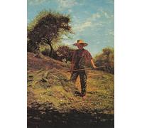 NAAYRASA Famous Painting Paintings Reproduction Picture On Canvas Haymaking by Winslow Homer Prints Artwork Picture for Home Decor 60x90cm