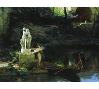 NAAYRASA Famous Vintage Art Painting Modern Poster Following the Example of the Gods by Henryk Hector Siemiradzki Posters and Prints for Home Decor 60x90cm
