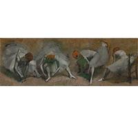 NAAYRASA Famous Vintage Art Painting Modern Poster Frieze of Dancers by Edgar Degas Posters and Prints for Home Decor 60x90cm