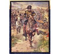 NAAYRASA Famous Vintage Art Painting Modern Poster the Charge of the Light Brigade Led by Henry A. Payne Posters and Prints for Home Decor 60x90cm