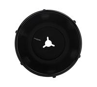 Nab Hub Adapter Polished Aluminium Alloy Universal Loading Device 10 Inch Opener for Studer ReVox Akai Teac Professional Audio Equipment Durable Lightweight 1 Pair (Black)