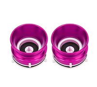 NAB Hub Adapters, Universal Loading Device High Strength 1 Pair Aluminium Alloy White Base for Reel To Reel Tape Recorders