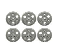 NAB Hub Replacement for Reel to Reel Tape Controller, 1/4 7 Inch Reel Tape Record Center Hub, ABS Durable Adapter with Smooth Operation for Vintage Tape Recorders (Grey)