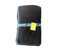 Nabaiji Microfibre Towel XXL Travel Sports Swimming Hiking Quick-Drying Microfibre Towels Ultra Light Beach/Gymnastics Super Absorbent Towels 110 cm x 175 cm (Black)