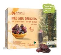 NABALI FAIRKOST Medjoul Dates Delight from Jordan I Quality Products -100% Natural Aromatic Fresh Oriental & Vegan I Without Conservation Agents I Honey Sweet & Caramel-Like (1 kg)