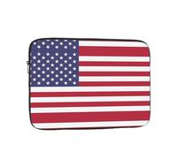 Nabear American Flag Premium Laptop Case-Shockproof & Portable Notebook Inner Bag, 10" 12" 13" 15" 17"