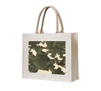NABEAR Army Camouflage Canvas Carrying Tote Bag – Eco-Friendly Reusable Shopping Bag,Shoulder Bag For Women