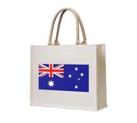 NABEAR Australian Flag Canvas Carrying Tote Bag – Eco-Friendly Reusable Shopping Bag,Shoulder Bag For Women