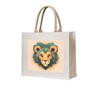 NABEAR Cartoon Lion Canvas Carrying Tote Bag – Eco-Friendly Reusable Shopping Bag,Shoulder Bag For Women