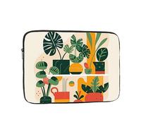Nabear Cartoon Potted Turtle Back Bamboo Premium Laptop Case-Shockproof & Portable Notebook Inner Bag, 10" 12" 13" 15" 17"