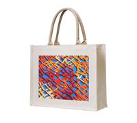 NABEAR Coloured Twill Lattice Canvas Carrying Tote Bag – Eco-Friendly Reusable Shopping Bag,Shoulder Bag For Women
