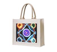 NABEAR Cosmic Stars Canvas Carrying Tote Bag – Eco-Friendly Reusable Shopping Bag,Shoulder Bag For Women