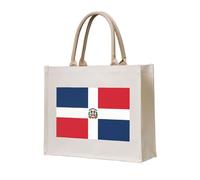 NABEAR Dominican Republic Canvas Carrying Tote Bag – Eco-Friendly Reusable Shopping Bag,Shoulder Bag For Women